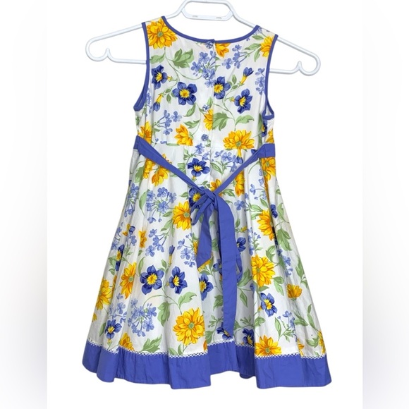 Polly & Friends 100% cotton dress with crinoline and underskirt - Picture 3 of 5